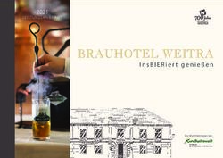 InsBIERiert genie&szlig;en 2021 - LEISTUNGSA Brauhotel Weitra