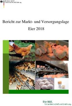 Bericht zur Markt- und Versorgungslage Eier 2018 - BLE