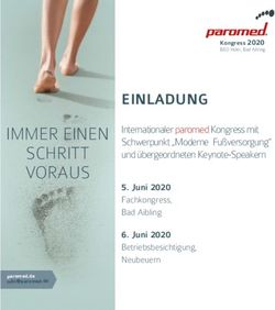 IMMER EINEN SCHRITT VORAUS - Paromed