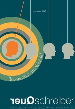 Bew u s el - Ausgabe 2021 - Westfälische Hochschule
