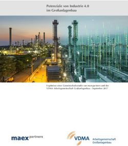 Potenziale von Industrie 4.0 im Gro&szlig;anlagenbau