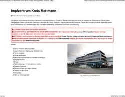 Impfzentrum Kreis Mettmann - chriszim.de