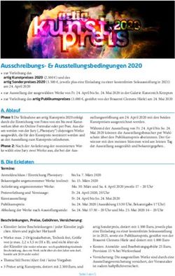 Ausschreibungs- & Ausstellungsbedingungen 2020 - zur Verleihung des - Galerie ...
