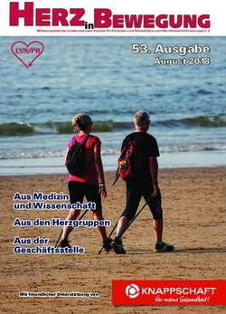 Ausgabe August 2018 - in - LVS/PR