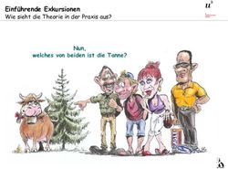 Einf&uuml;hrende Exkursionen - Wie sieht die Theorie in der Praxis aus? Nun, welches von beiden ist die Tanne? - Geographisches Institut