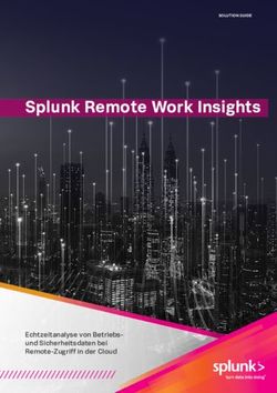 Splunk Remote Work Insights - Echtzeitanalyse von Betriebs- und Sicherheitsdaten bei Remote-Zugriff in der Cloud