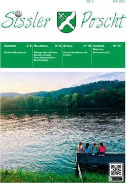 Sissler Poscht NR. 2 MAI 2021 - Gemeinde Sisseln