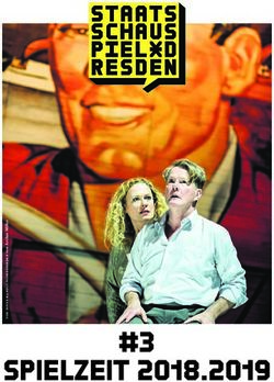 SPIELZEIT 2018.2019 #3 - Staatsschauspiel Dresden