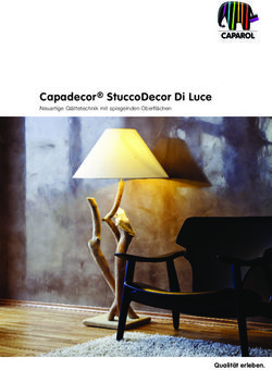 Capadecor StuccoDecor Di Luce - Qualit&auml;t erleben.