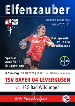 Vs. HSG Bad Wildungen - #werkselfen TSV BAYER 04 LEVERKUSEN - TSV Bayer 04 Leverkusen eV