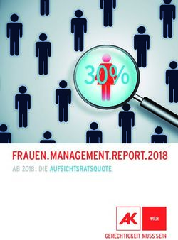 30% Frauen.ManageMent.report.2018 - ab 2018 : Die auFsichtsratsquote - Arbeiterkammer