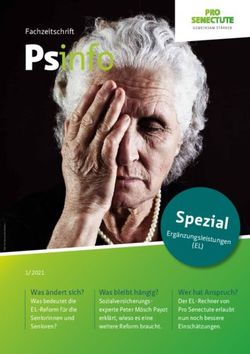 Spezial Erg&auml;nzungsleistungen - Pro Senectute Kanton Z&uuml;rich