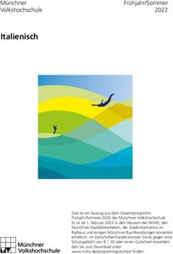 Italienisch - M&uuml;nchner Volkshochschule