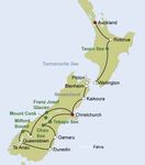 Neuseeland - Naturwunder am schönsten Ende der Welt - 18-tägige Rundreise inkl. Flug mit Singapur Airlines ab/bis Frankfurt/M. Badeaufenthalt Cook ...