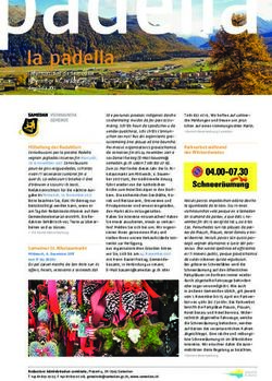 La padella Infurmaziuns da Samedan November Nr. 11/2017 Anneda XXI - Gemeinde Samedan