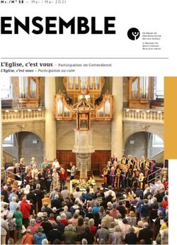 L'Eglise, c'est vous Partizipation im Gottesdienst - Reformierte ...