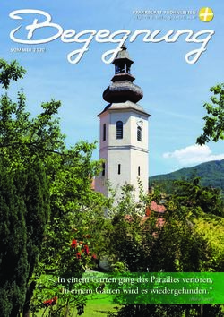 Begegnung - "In einem Garten ging das Paradies verloren, in einem Garten wird es wiedergefunden." - Pfarre Frohnleiten