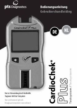 Bedienungsanleitung Gebruikershandleiding - PTS Diagnostics