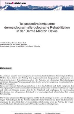 Teilstationäre/ambulante dermatologisch-allergologische Rehabilitation in der Derma Medizin Davos