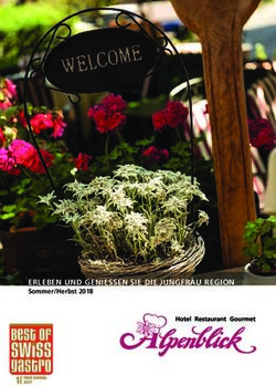 ERLEBEN UND GENIESSEN SIE DIE JUNGFRAU REGION - hotel-alpenblick.ch