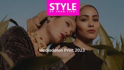 Mediadaten Print 2023 - Style Up Your Life!