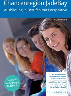 Chancenregion JadeBay - Ausbildung in Berufen mit Perspektive - Inklusive