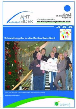 Scheckübergabe an den Bunten Kreis Nord - Jahrgang 8 28. Dezember 2015 Ausgabe 26 - Amt Eider
