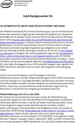 Intel Backgrounder 5G - Intel Newsroom