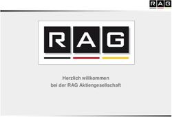 Herzlich willkommen bei der RAG Aktiengesellschaft