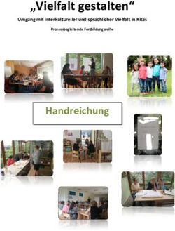 "Vielfalt gestalten" - Handreichung - Umgang mit interkultureller und sprachlicher Vielfalt in Kitas - Verband binationaler Familien