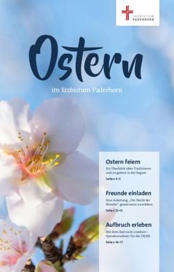 Im Erzbistum Paderborn Ostern - Ostern feiern