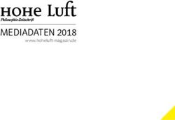 MEDIADATEN 2018 - Hohe Luft