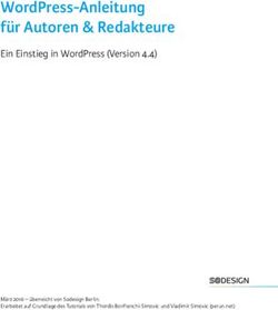 WORDPRESS-ANLEITUNG FÜR AUTOREN & REDAKTEURE - EIN EINSTIEG IN WORDPRESS (VERSION 4.4)