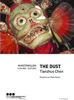 Tianzhuo Chen 15.06.2022 - 23.07.2022 THE DUST - Kuratiert von Petra Poelzl
