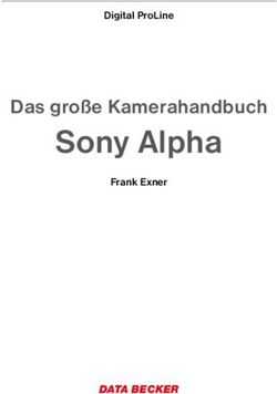 Sony Alpha Das gro&szlig;e Kamerahandbuch - DATA BECKER