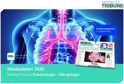 Mediadaten 2020 Medical Tribune Pneumologie Allergologie