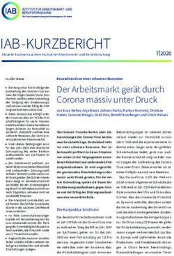 Der Arbeitsmarkt ger&auml;t durch Corona massiv unter Druck - iab