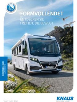 FORMVOLLENDET ENTDECKEN SIE FREIHEIT, DIE BEWEGT - Knaus