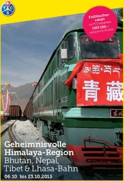 Geheimnisvolle Himalaya-Region Bhutan, Nepal, Tibet & Lhasa-Bahn - 06.10. bis 23.10.2015
