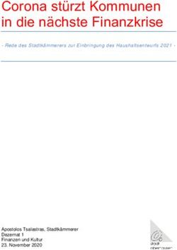 Corona st&uuml;rzt Kommunen in die n&auml;chste Finanzkrise - Stadt ...