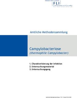 Campylobacteriose (thermophile Campylobacter) - Amtliche Methodensammlung - OpenAgrar