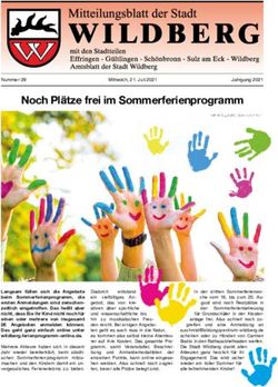 Noch Pl&auml;tze frei im Sommerferienprogramm - Stadt Wildberg