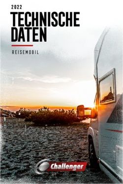 TECHNISCHE DATEN 2022 - REISEMOBIL - Wohnmobilcenter ...