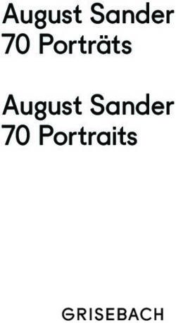 August Sander 70 Portr&auml;ts August Sander 70 Portraits - Grisebach