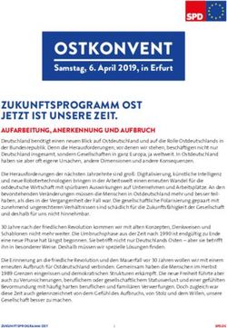 OSTKONVENT Samstag, 6. April 2019, in Erfurt - SPD