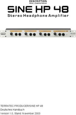 TERRATEC PRODUCER/SINE HP 48 - Deutsches Handbuch Version 1.0, Stand: November 2003