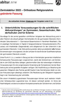 Zentralabitur 2022 - Orthodoxe Religionslehre geänderte Fassung