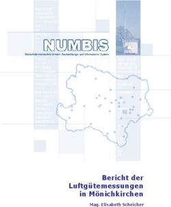 Bericht der Luftg&uuml;temessungen in M&ouml;nichkirchen