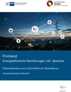 Finnland Energieeffiziente Netzl&ouml;sungen inkl. Speicher - Bereich f&uuml;r Bild - Zielmarktanalyse 2021 mit Profilen der Marktakteure - German Energy ...