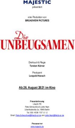 Ab 26. August 2021 im Kino - Majestic Film